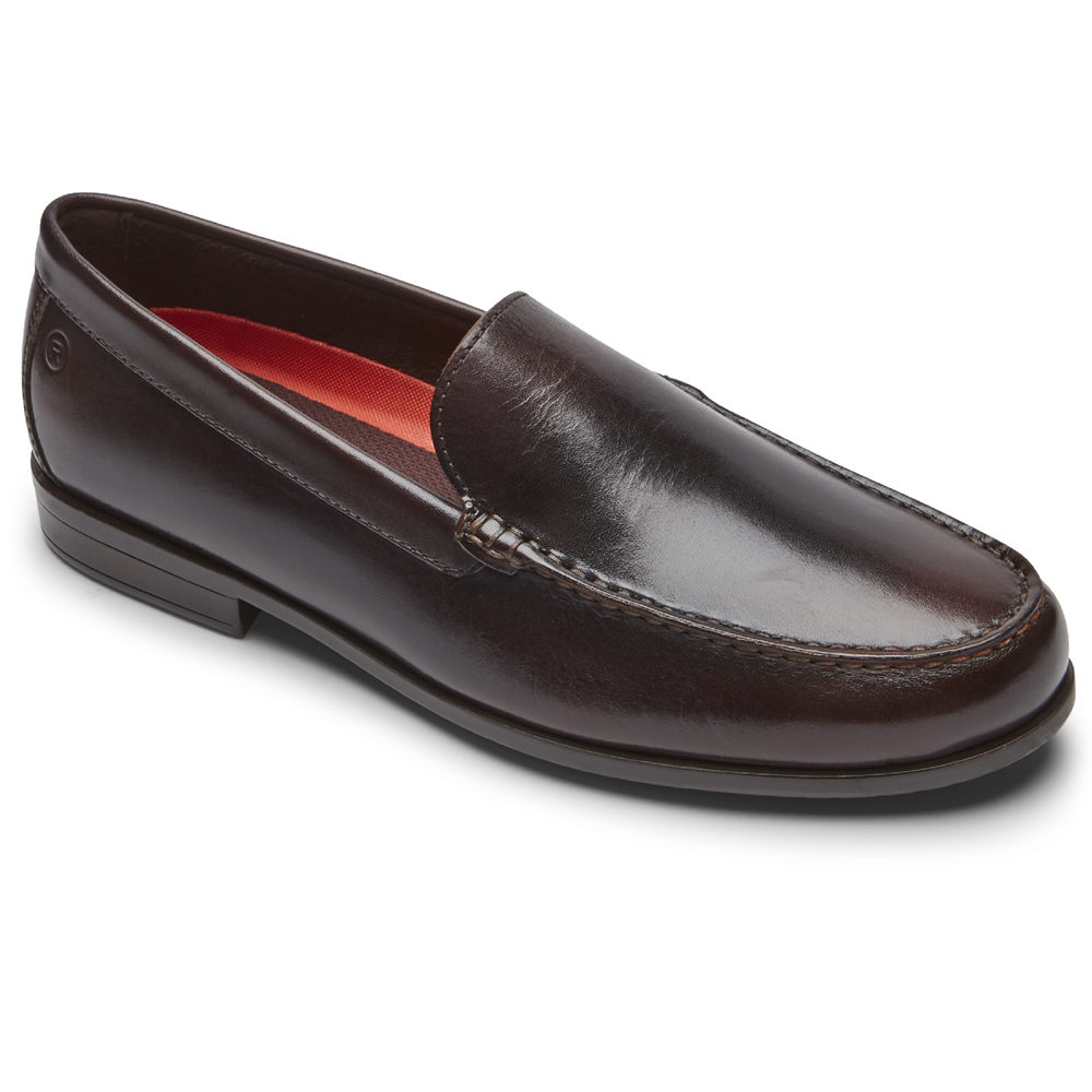 Rockport Slip-On For Mens Dark Brown - Classic Lite 2 Venetian - CU0146523